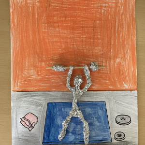 „Sportliche Alu-Figuren“ nach Giacometti